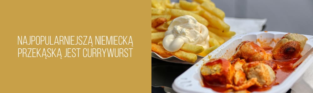 Currywurst, Niemiecka przekąska.
